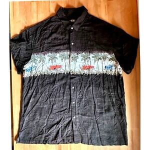 Batik Bay Easy Care Classic Cars Hawaiian Shirt Men's XL Short Sleeve‎